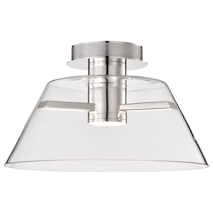 EDMOND 17" LED SEMI FLUSH