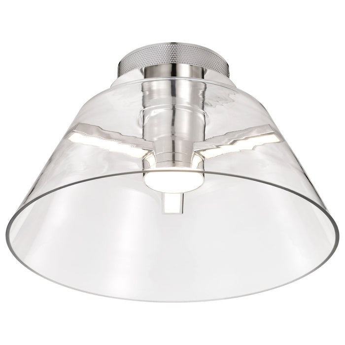 EDMOND 17" LED SEMI FLUSH