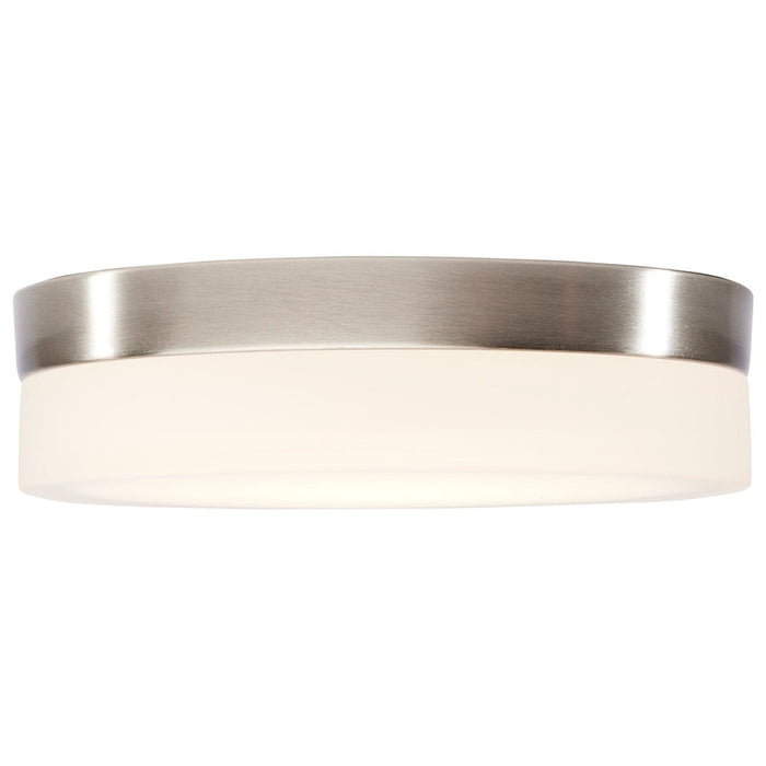 NUVO PI LED 9" FLUSH BRUSHED NICKEL 62-558