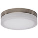 NUVO PI LED 9" FLUSH BRUSHED NICKEL 62-558