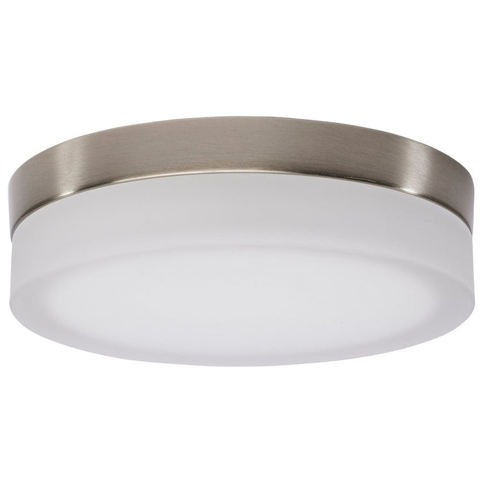 NUVO PI LED 9" FLUSH BRUSHED NICKEL 62-558