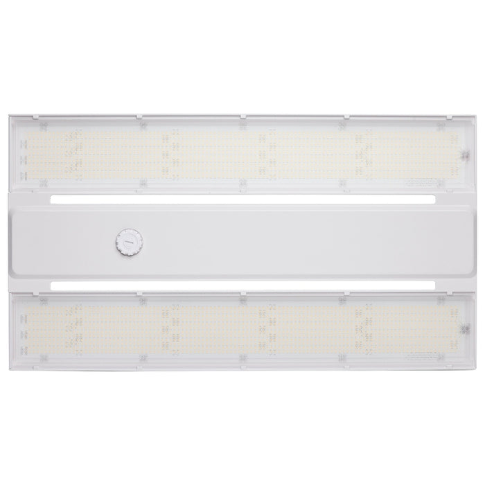 LED Linear High-Bay With Interchangeable Lens - 200W/220W/255W Wattage Selectable - 3K/4K/5K CCT Selectable