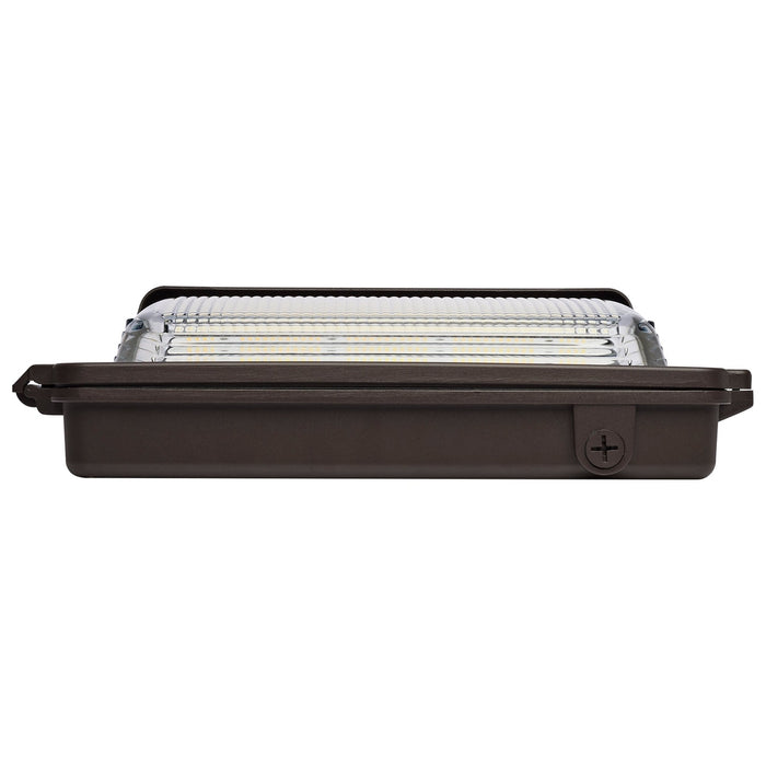 LED Low Profile Wall Pack - Wattage 30/45/60W and CCT 3K/4K/5K Selectable - Photocell - Dimmable