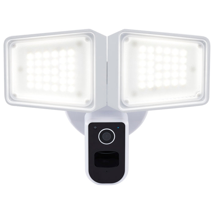 36 Watt Rectangular Outdoor SMART Security Light with Camera - Starfish Enabled