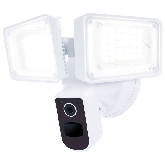 36 Watt Rectangular Outdoor SMART Security Light with Camera - Starfish Enabled