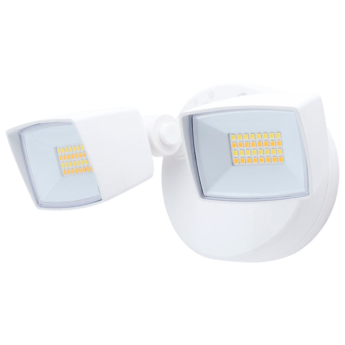 LED Security Light - Dual Head - Field Selectable