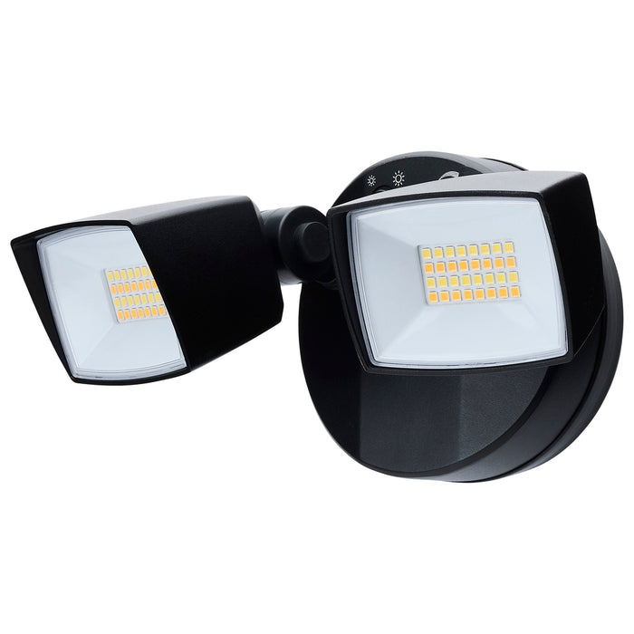 LED Security Light - Dual Head - Field Selectable