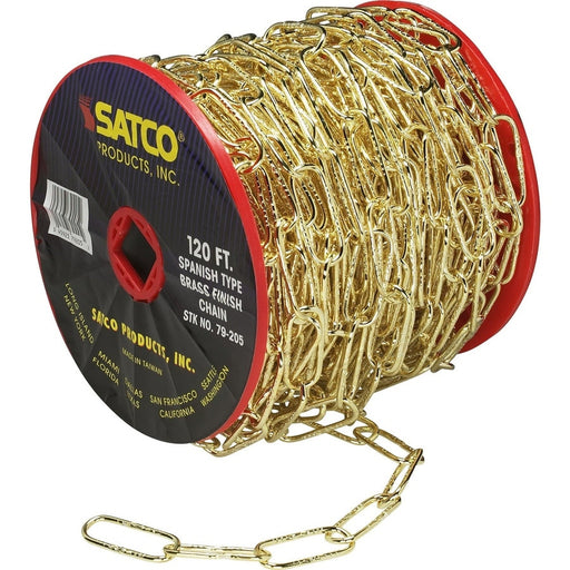 SATCO 120'REEL SPANISH FIN CHAIN 79-205