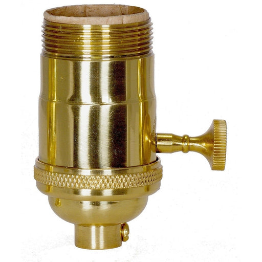 SATCO PL CAST BRASS ON/OFF T/K SKT 80-1060