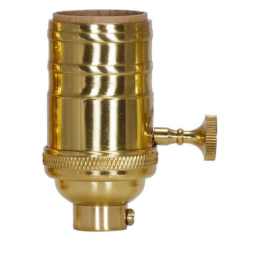 SATCO PL CAST BRASS ON/OFF T/K 1/4 80-1062