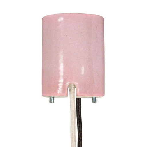 SATCO 4KV KEYLESS PINKPORCELAIN EX39 80-1791