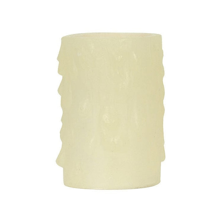 SATCO 1 5/8" IVORY BEES WAX CANDLE 80-1971