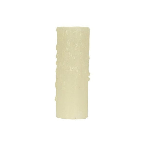 SATCO 3" IVORY BEES WAX CANDLE COVER 80-1972