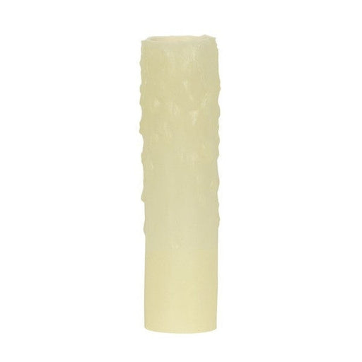 SATCO 4" IVORY BEES WAX CANDLE COVER 80-1973