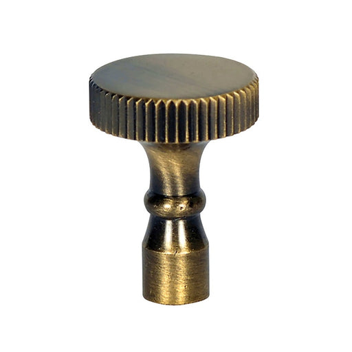 SATCO REG ANTIQUE BRASS TURN KNOB 80-2404