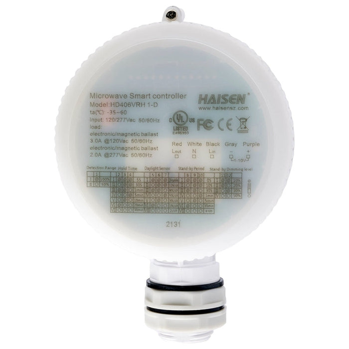 NUVO MICROWAVE SENSOR ADJUSTABLE HI BAY 86-210