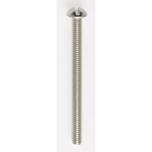 SATCO 2"NICKEL PLTD 8/32 RH SCREW 90-029