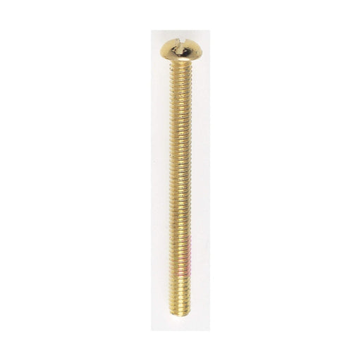 SATCO 2"BR PLTD 8/32 RH SCREW 90-030