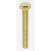 SATCO 1"KNURLED 8/32 BR PLTD SCREW 90-031