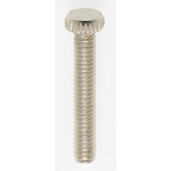 SATCO 1"KNURLED 8/32 NICKEL PLTD SC 90-032