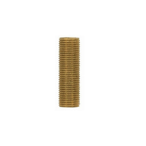 SATCO 1/2" 1/8 IP SOLID BRASS NIPPLE 90-1182