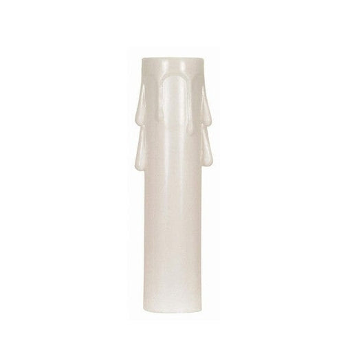 SATCO 2 1/2" CAND.WHITE DRIP COVER 90-1256