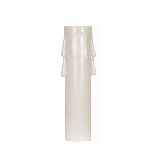 SATCO 2 1/2" CAND IVORY DRIP COVER 90-1257