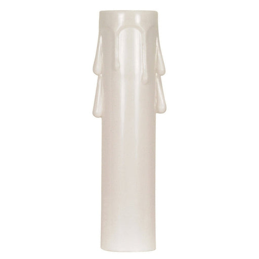 SATCO 4" CAND WHITE DRIP COVER 90-1260