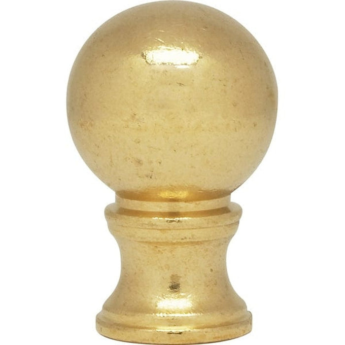 SATCO 3/4" BRASS BALL FINIAL 90-132