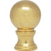 SATCO 3/4" BRASS BALL FINIAL 90-132