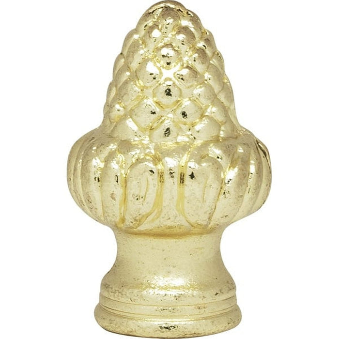 SATCO 1 3/4" BR FIN ACORN FINIAL 90-133