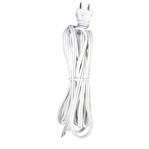 SATCO 12 FT WHITE CORD SET 90-1413