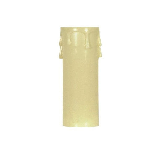 SATCO 2" ED. CANDLE COVER IVORY/IV D 90-1515