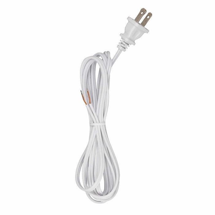 SATCO 8' WHITE CORD SET SPT-1 90-1523