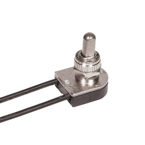 SATCO ON/OFF PUSH SWITCH NKL FINISH 90-1676