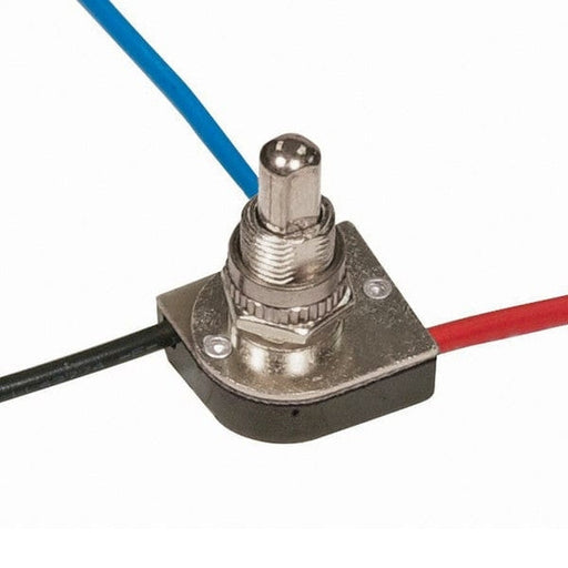 SATCO 3 WAY PUSH SWITCH NKL FINISH 90-1679