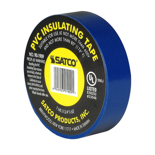 SATCO BLUE ELEC TAPE 60 FT. 3/4" 90-1909