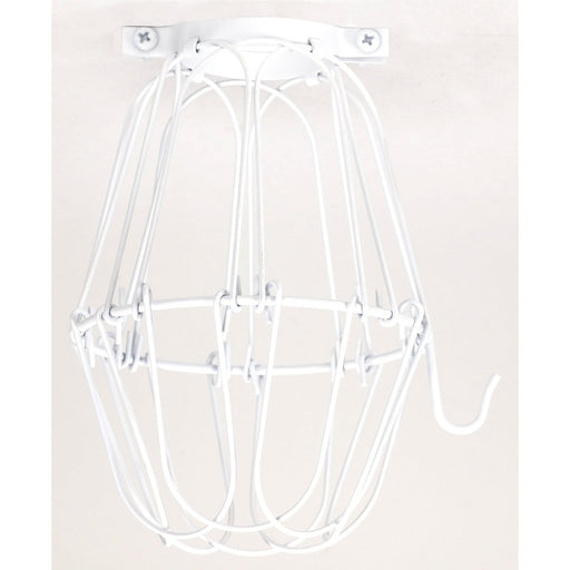 SATCO BULB CAGE WHITE 90-1917