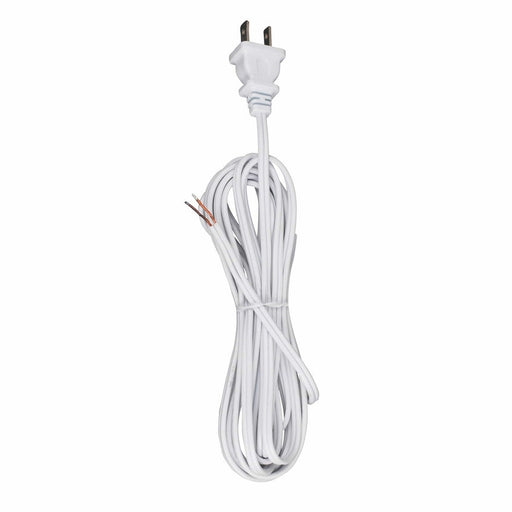 SATCO 12 FT WHITE 18/2 SPT-1 CORD SE 90-2033