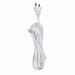 SATCO 12 FT WHITE 18/2 SPT-1 CORD SE 90-2033