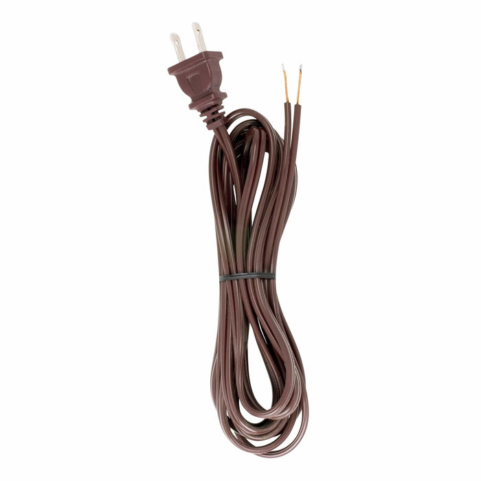 SATCO 9 FT 18/2 SPT-2 BROWN CORD 90-2039