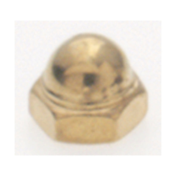 SATCO 8/32 CAP NUT BRASS PLTD 90-208