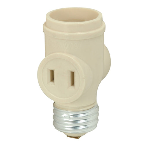 SATCO MEDIUM BASE IVORY KEYLESS 90-2450