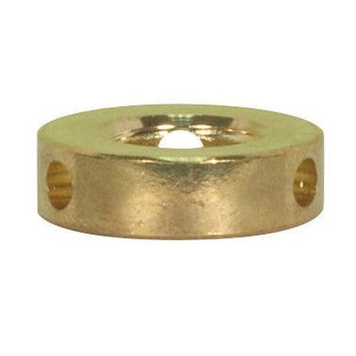 SATCO 3 HOLE BRASS FINISH SHADE RING 90-2456