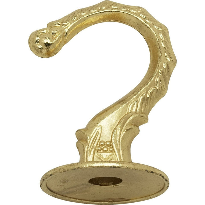 SATCO 1 JUMBO BRASS FIN HOOK & HDWRE 90-440