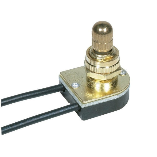 SATCO BRASS ROTARY SWITCH 90-501