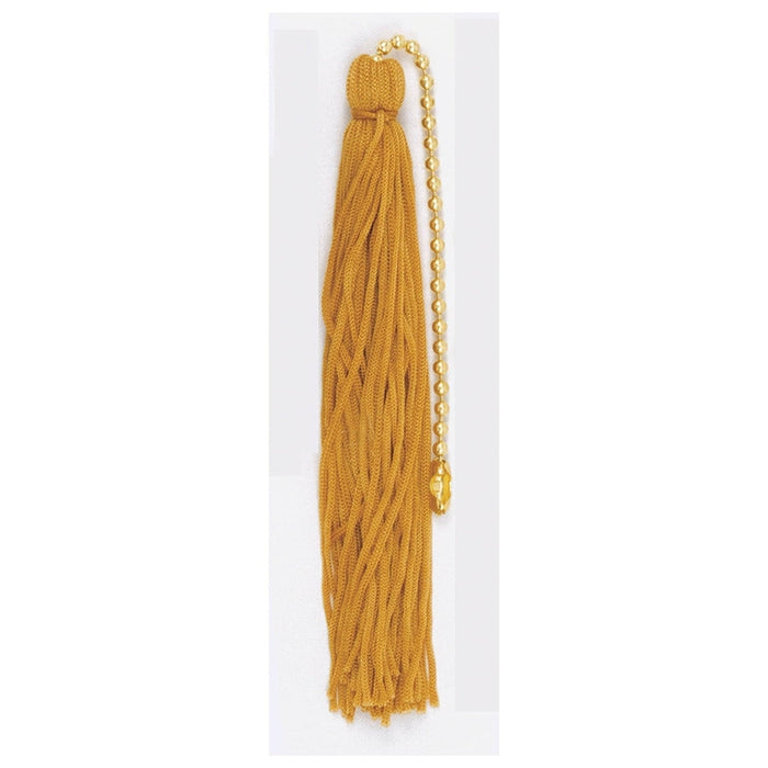 SATCO GOLD TASSEL W/BEADED CHAIN 90-521