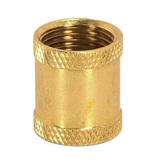 SATCO 3/8 IP BRASS COUPLING B/L 90-614