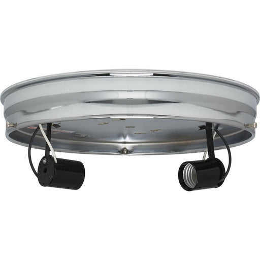 SATCO 10" WIRED 2 LGT PAN CHR FIN 90-758