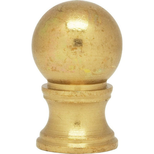 SATCO 5/8" BRASS BALL FINIAL 90-842